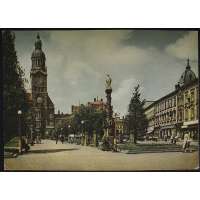 Pohled PROSTĚJOV NÁMĚSTÍ Š BAR ČISTÝ