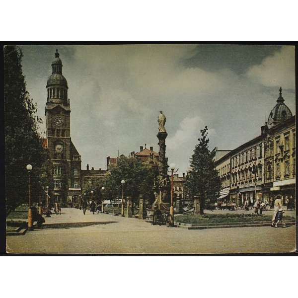 Pohled PROSTĚJOV NÁMĚSTÍ Š BAR ČISTÝ