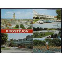 Pohled PROSTĚJOV STŘED MĚSTA Š BAR ČISTÝ