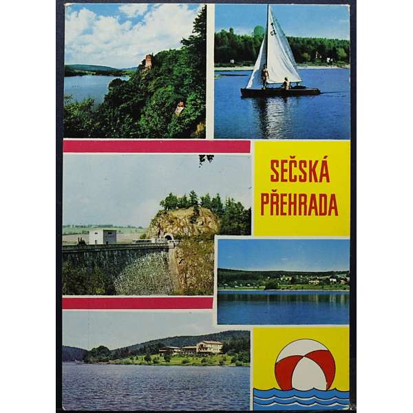 Pohled SEČ PŘEHRADA V 04 BAR PROŠLÝ
