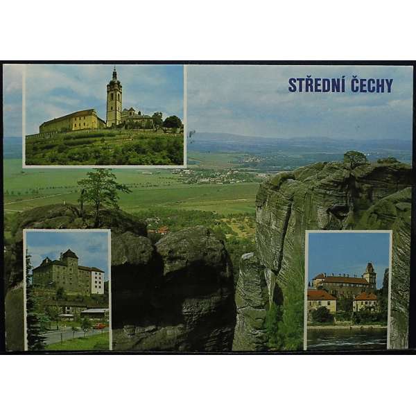 Pohled STŘEDNÍ ČECHY KRAJINA U ČESKÉHO RÁJE Š BAR PROŠLÝ