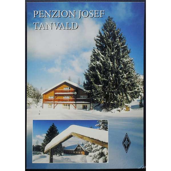 Pohled TANVALD PENZION JOSEF V BAR PROŠLÝ