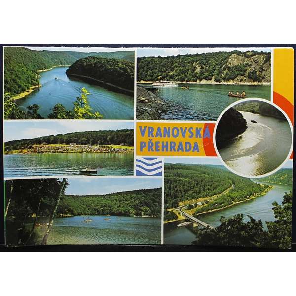 Pohled VRANOV NAD DYJÍ PŘEHRADA 06 Š BAR ČISTÝ