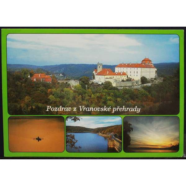 Pohled VRANOV NAD DYJÍ PŘEHRADA Š 04 BAR PROŠLÝ
