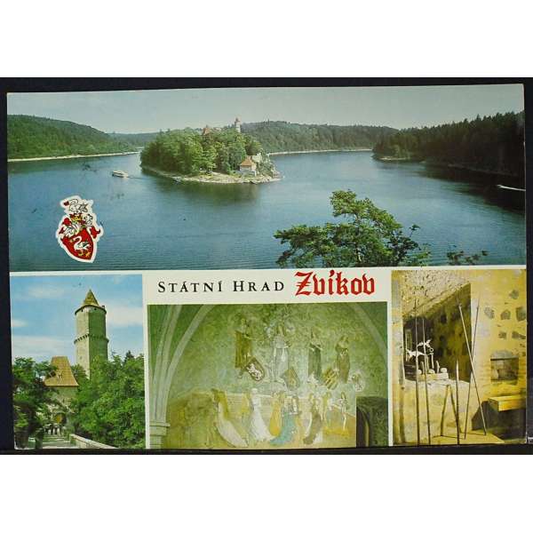 Pohled ZVÍKOV HRAD Š 01 BAR PROŠLÝ