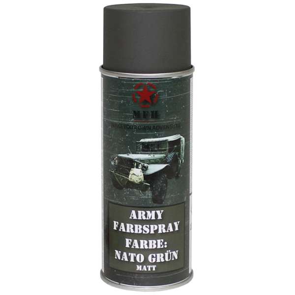 BARVA SPREJ ARMY 400ml NATO MAT OLIV