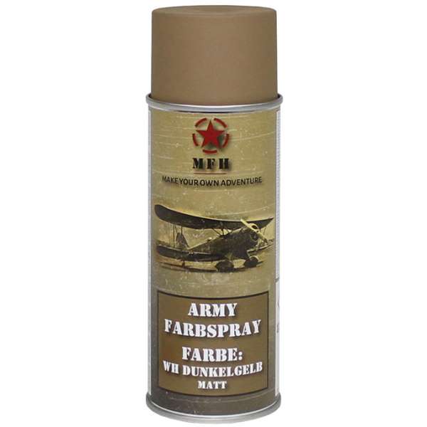 BARVA SPREJ ARMY 400ml WH MAT HNĚDÁ-SVĚTLE