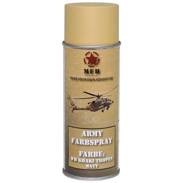 BARVA SPREJ ARMY 400ml WH MAT KHAKI-TROPEN