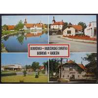 Pohled BORŮVKA,RADEŠÍNSKÁ SVRATKA,BOBROVÁ,RADEŠÍN Š BAR PROŠLÝ
