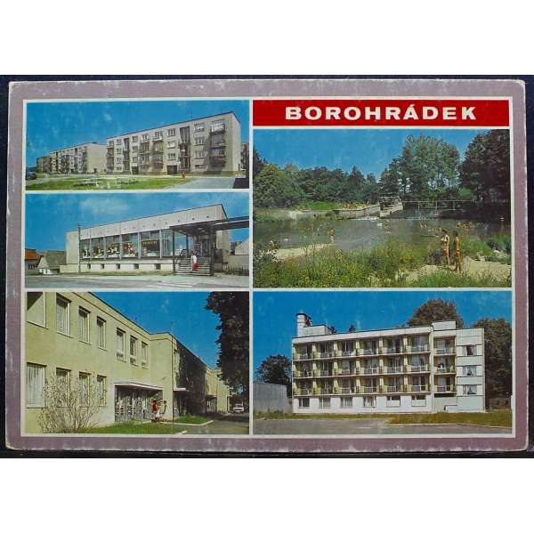 Pohled BOROHRÁDEK Š BAR ČISTÝ