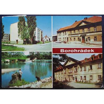 Pohled BOROHRÁDEK Š BAR PROŠLÝ
