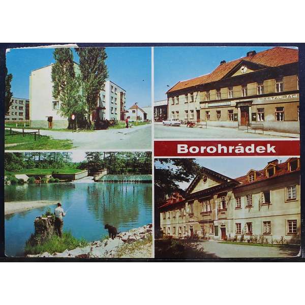 Pohled BOROHRÁDEK Š BAR PROŠLÝ