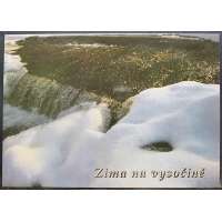 Pohled ZIMA NA VYSOČINĚ Š BAR ČISTÝ