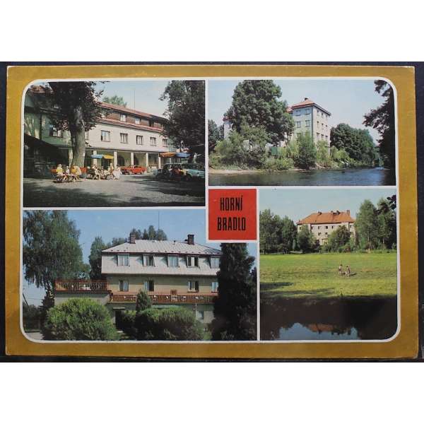 Pohled HORNÍ BRADLO HOTEL REKREAMT Š BAR PROŠLÝ