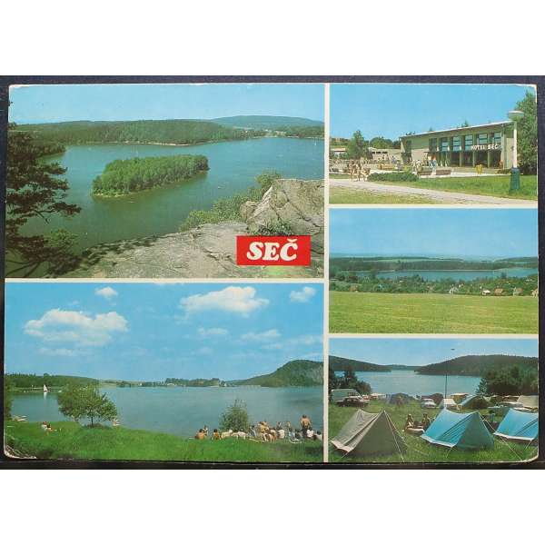 Pohled SEČ HOTEL SEČ Š BAR PROŠLÝ