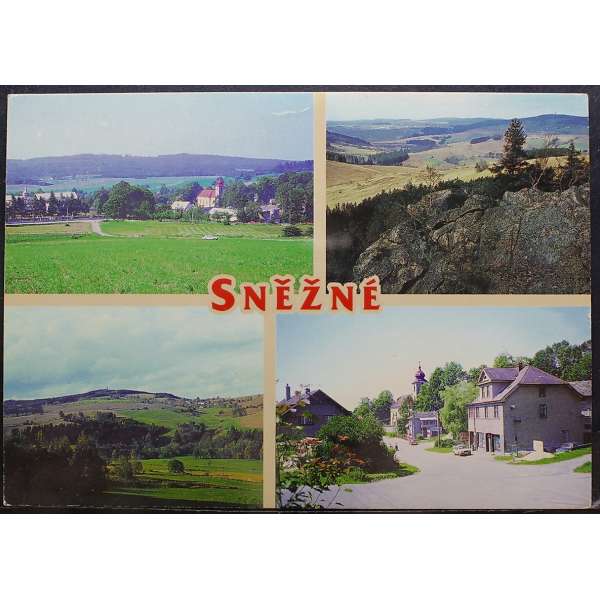 Pohled SNĚŽNÉ Š BAR PROŠLÝ