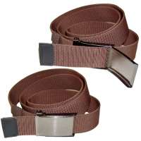 OPASEK Tactical Elastic 3,7cm S SPONA KOV ZAKLÁPAVACÍ HNĚDÝ
