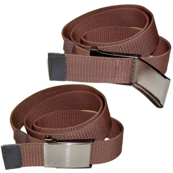 OPASEK Tactical Elastic 3,7cm S SPONA KOV ZAKLÁPAVACÍ HNĚDÝ