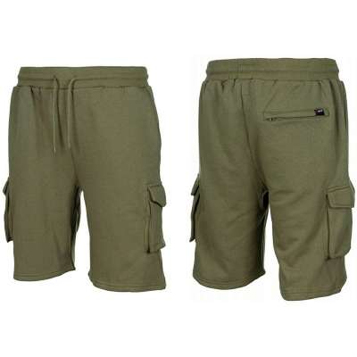 KALHOTY BERMUDA Jogger OLIV