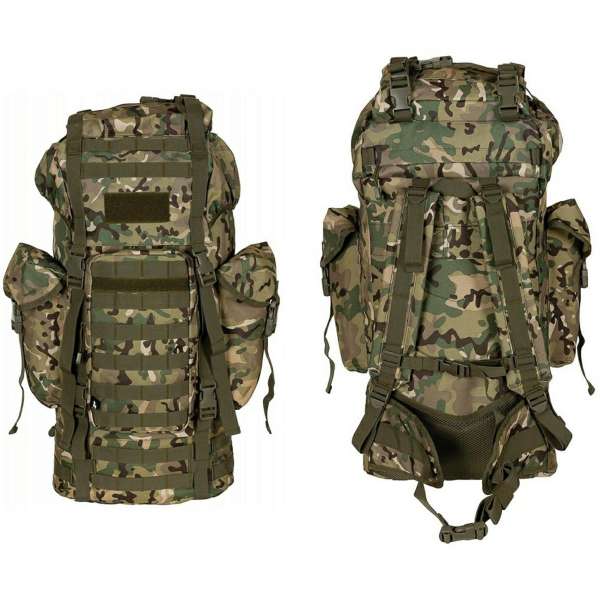 RUKSAK BW COMBAT MOLLE 65 LTR ALU-KONSTRUKCE MTP