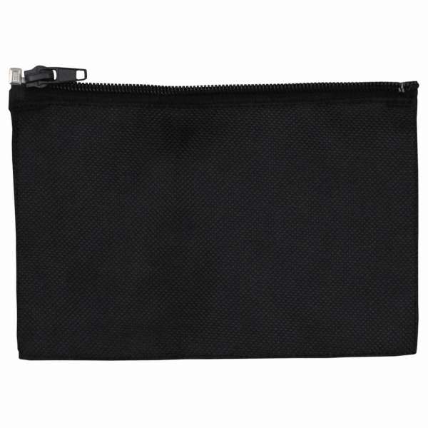PÁSKA SECURITY NEUTRÁL MALÁ 17x11 cm SE ZIPEM ČERNÁ