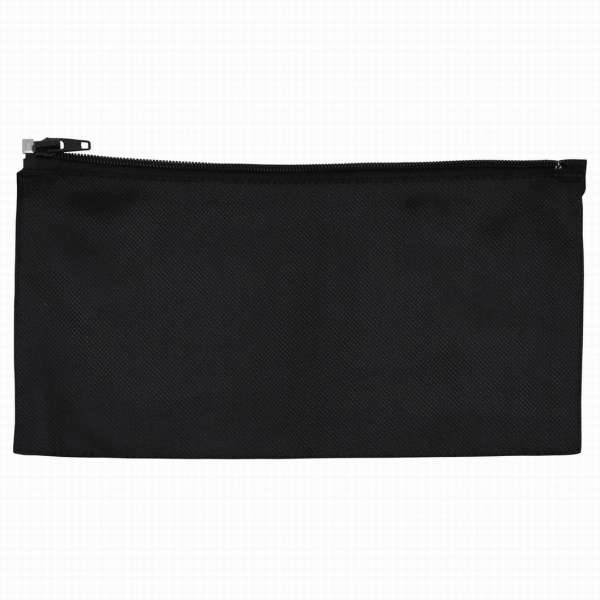 PÁSKA SECURITY NEUTRÁL VELKÁ 27x13 cm SE ZIPEM ČERNÁ