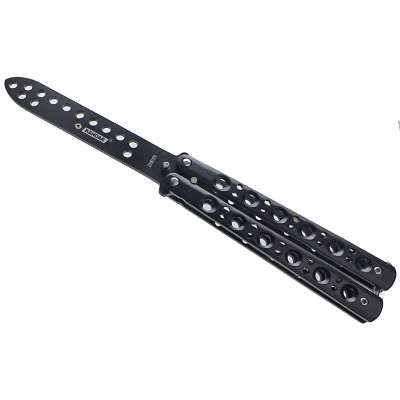 NŮŽ MOTÝLEK KANDAR ŠKOLNÍ 22,5cm, ČEPEL 10,5cm MASIV ČERNÝ