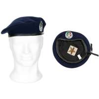 BARET ANGOLA POLICIE orig MODRÝ