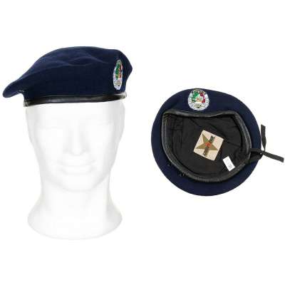 BARET ANGOLA POLICIE orig MODRÝ