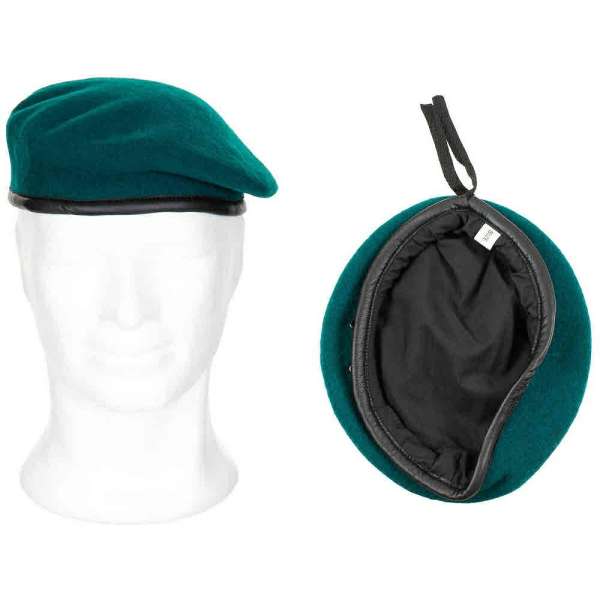 BARET FRANC orig SMARAGD OLIV