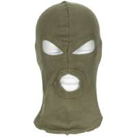 KUKLA BALACLAVA 3 OTVORZ LETNÍ 100% BAVLNA OLIV