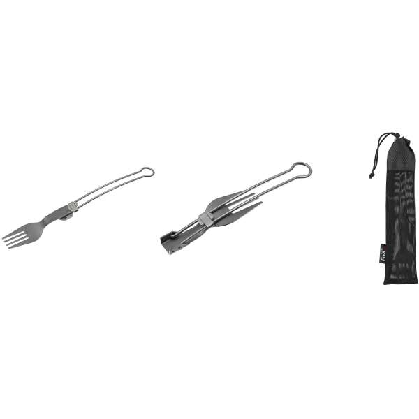 VIDLIČKA SKLÁDACÍ TITAN 22cm 25gr ŠEDÁ