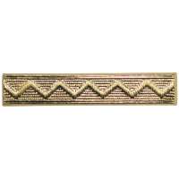 ODZNAK ČSLA KOLEJNICE VKVŠ 55x10mm ZLATÁ