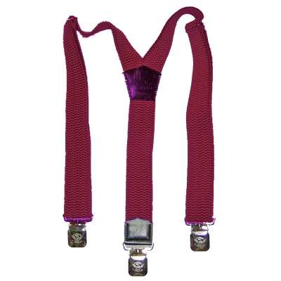 KŠANDY S KLIPEM ŠIROKÉ 38mm ČERVENÉ