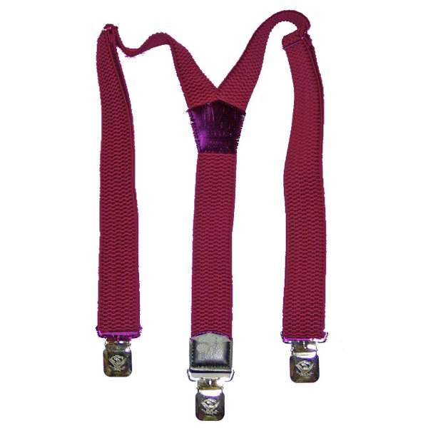 KŠANDY S KLIPEM ŠIROKÉ 38mm ČERVENÉ