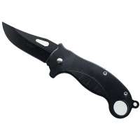 NOŽÍK KAPESNÍ 16cm, ČEPEL 7cm CARAMBIT ČERNÝ