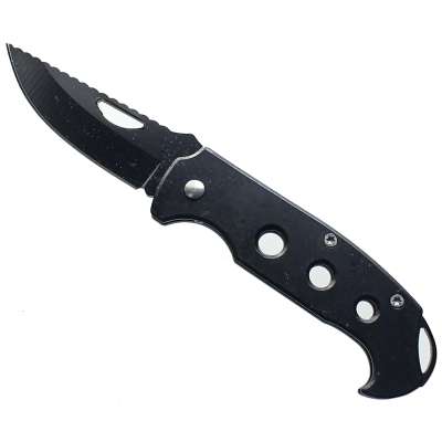 NOŽÍK KAPESNÍ 16cm, ČEPEL 7cm 3 OT ČERNÝ