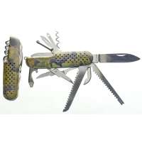 NŮŽ KAPESNÍ MULTI-TOOLS 11in1 9,5cm CAMO