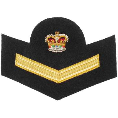 NÁŠIVKA BRIT Class Leader - Navy Trainees orig ČERNÁ