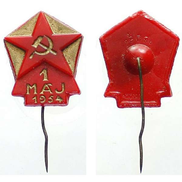 ODZNAK ČSR 1.MÁJ 1954