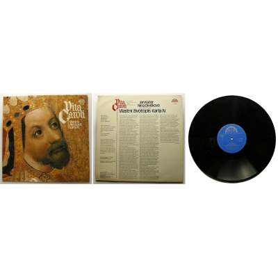 DESKA VINYL LP VITA CAROLA ŽIVOTOPIS KARLA IV. SUPRAFON 1972