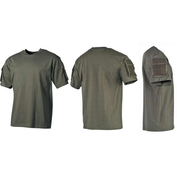 TRIKO US 2 KAPSY VELCRO OLIV