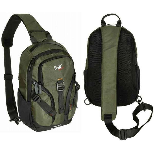 TAŠKA PŘES RAMENO Compact Sling STŘEDNÍ 7 LTR 22x35x9cm 400gr OLIV