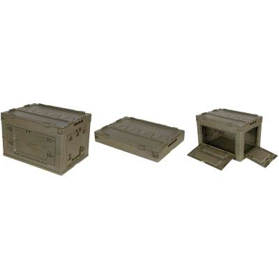 BEDNA SKLÁDACÍ 60 LTR 60x41x39cm OLIV