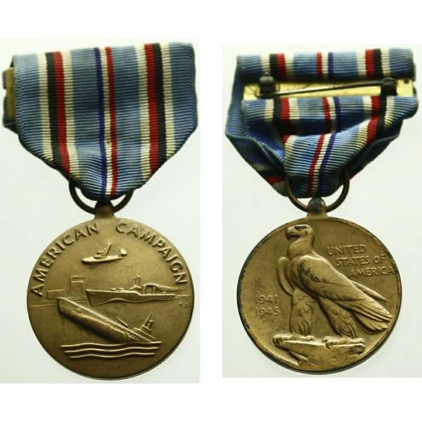 VYZNAMENÁNÍ US ARMY AMERICAN CAMPAGNE MEDAL GI