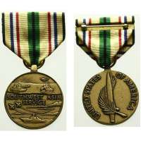 VYZNAMENÁNÍ US ARMY SOUTHWEST ASIA SERVICE GULF WAR 1991 MEDAL GI