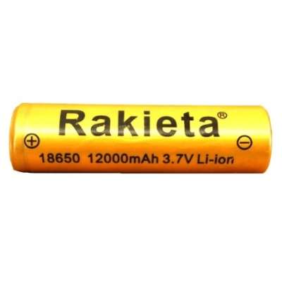 BATERIE AKKU DOBÍJECÍ RAKIETA 12000mAh 3,7V LI-ion typ 18650