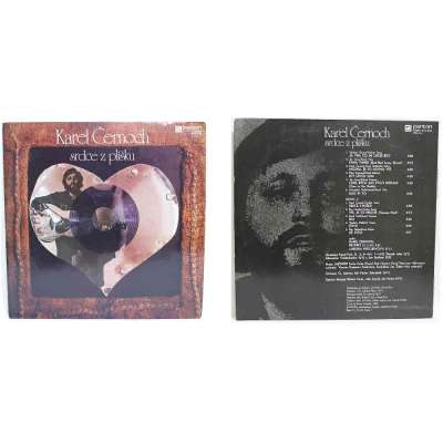 DESKA VINYL LP ČERNOCH Srdce z plíšku 1980 PANTON