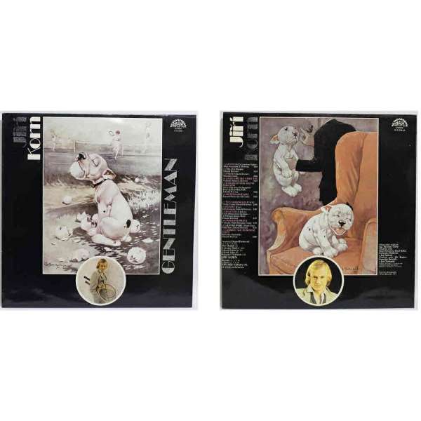 DESKA VINYL LP KORN Gentleman 1980 SUPRAFON