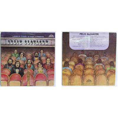 DESKA VINYL LP FELIX SLOVÁČEK 1975 SUPRAPHON